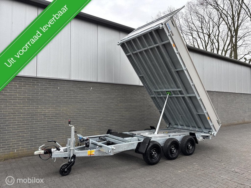 Hapert Cobalt 3500KG kipper tridem 405x200 cm + oprijpakket!, Auto diversen, Aanhangers en Bagagewagens, Transport Trading, Nieuw