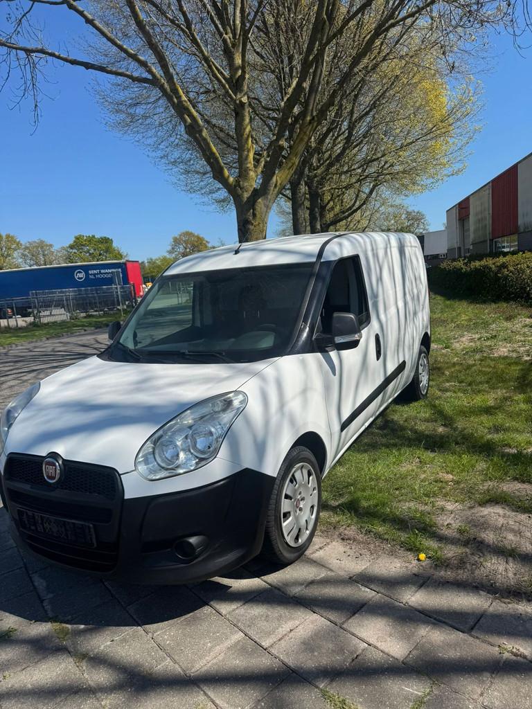 Fiat Doblò 1.4-16V, Stof, Gebruikt, Wit, Bedrijf