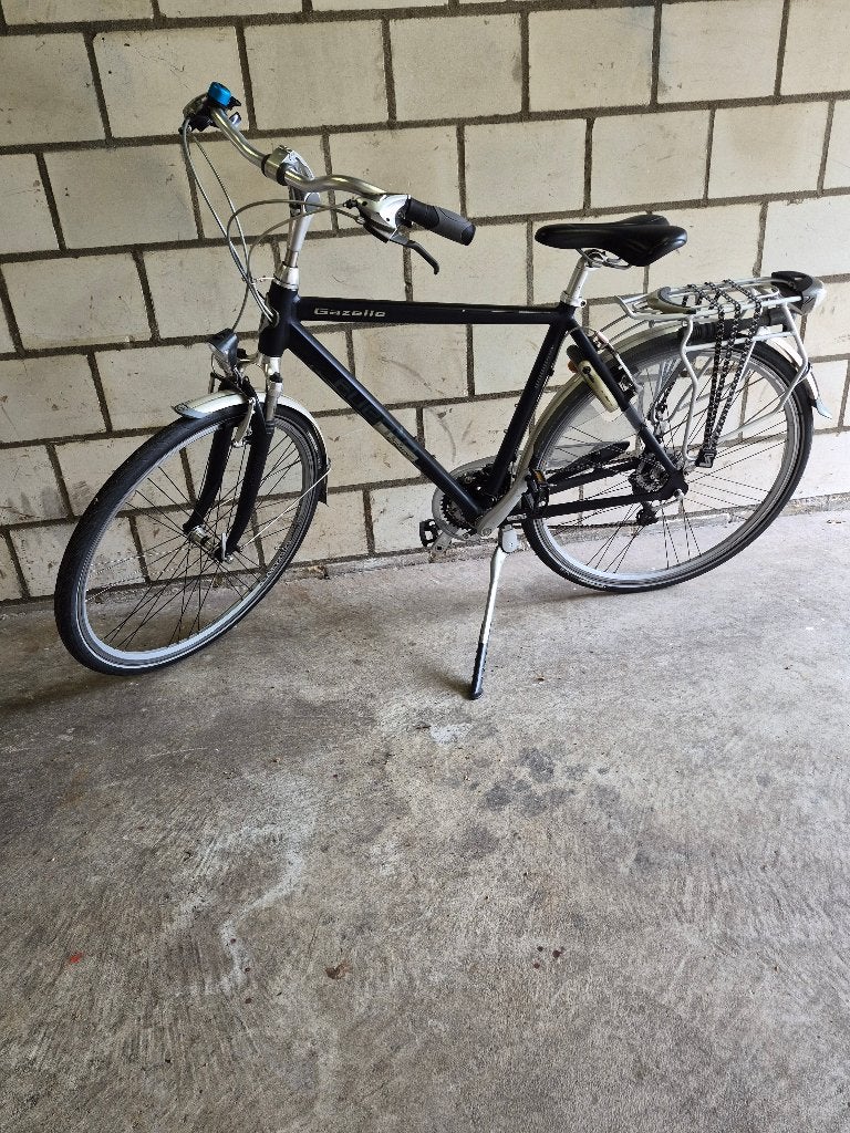 Gazelle Fuente Herenfiets 53", Ophalen, Gebruikt, Velgrem, Versnellingen
