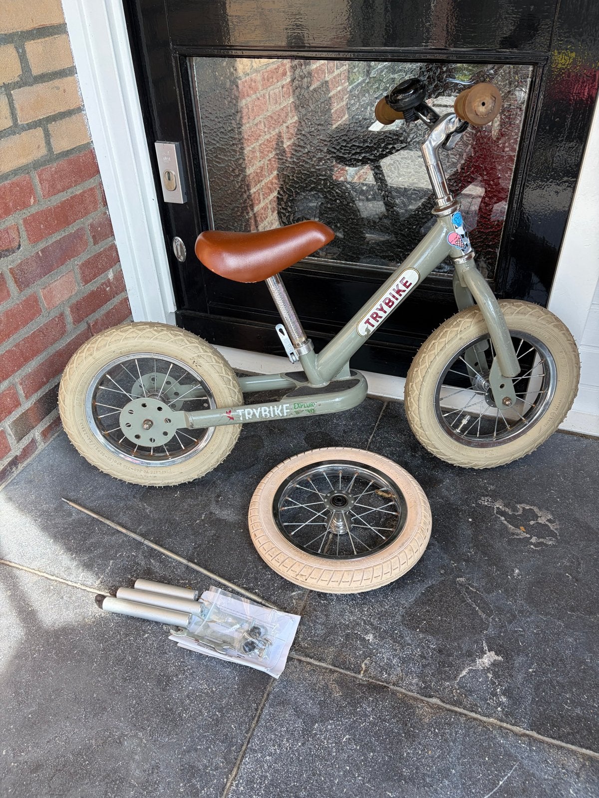 Trybike loopfiets 2-in-1 - Groen