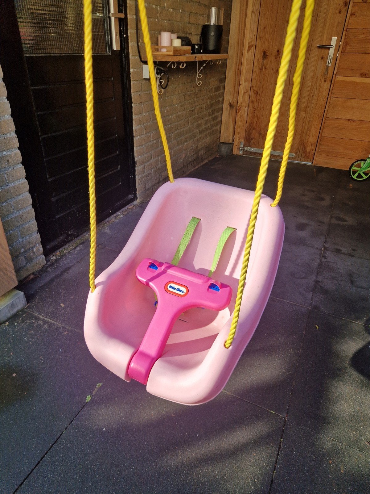 Little Tikes Kinder Schommel - Roze, Kinderen en Baby's, Speelgoed | Buiten | Speeltoestellen, Ophalen, Gebruikt, Schommel