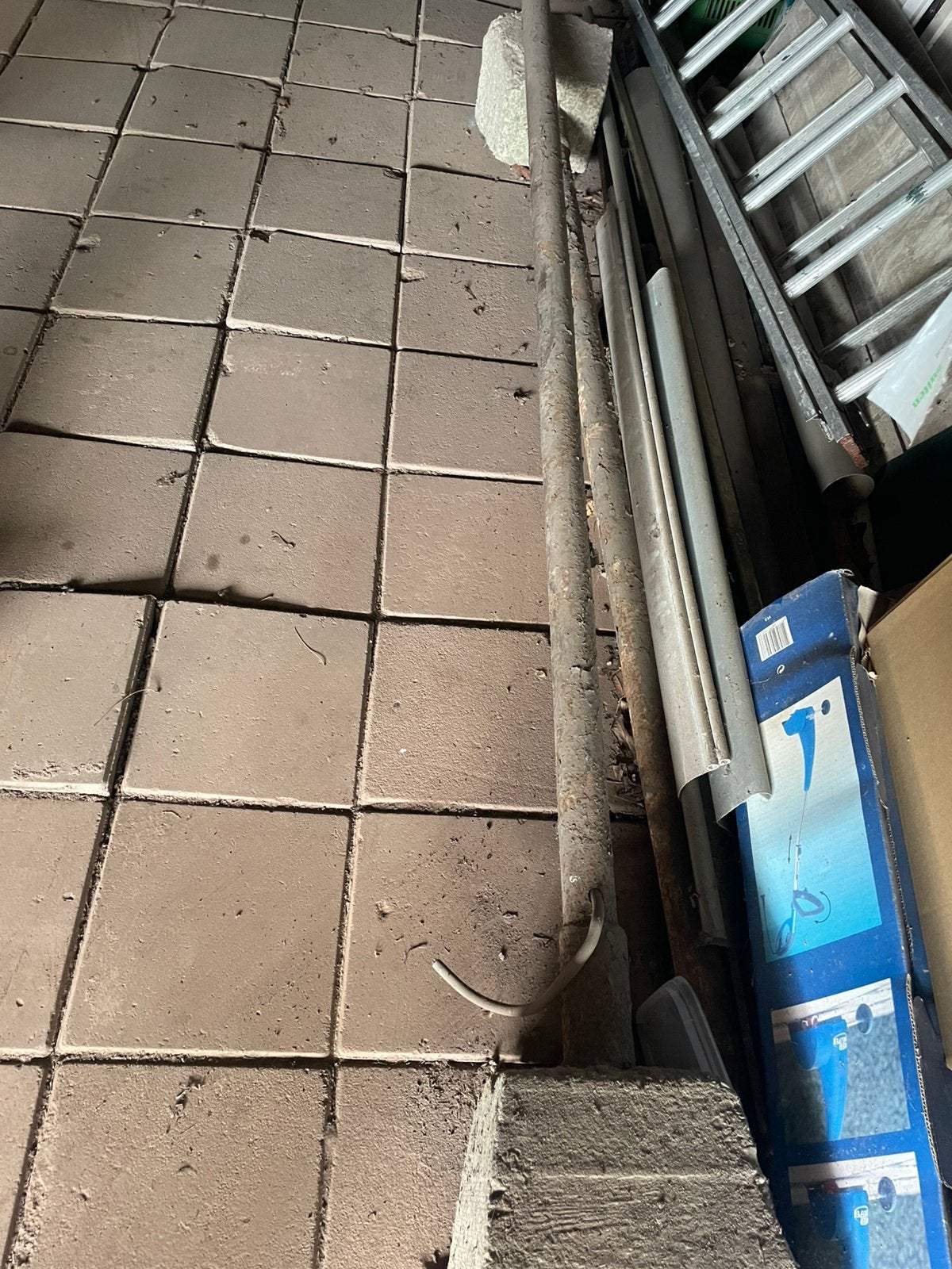 betonnen poeren, Tuin en Terras, Ophalen, Gebruikt, 180 tot 250 cm, Palen