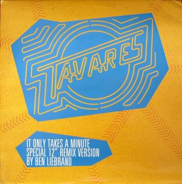 Maxi Single, Tavares, It Only Takes A Minute, Ophalen of Verzenden, Zo goed als nieuw, 12 inch, Soul of Nu Soul