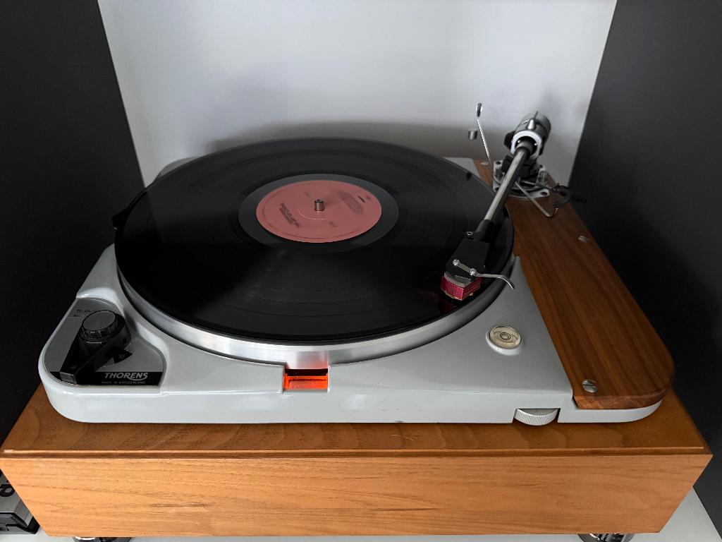 Thorens TD124 MK2 + SME M2-9 arm, Ophalen, Gebruikt, Thorens, Pitch-regelaar