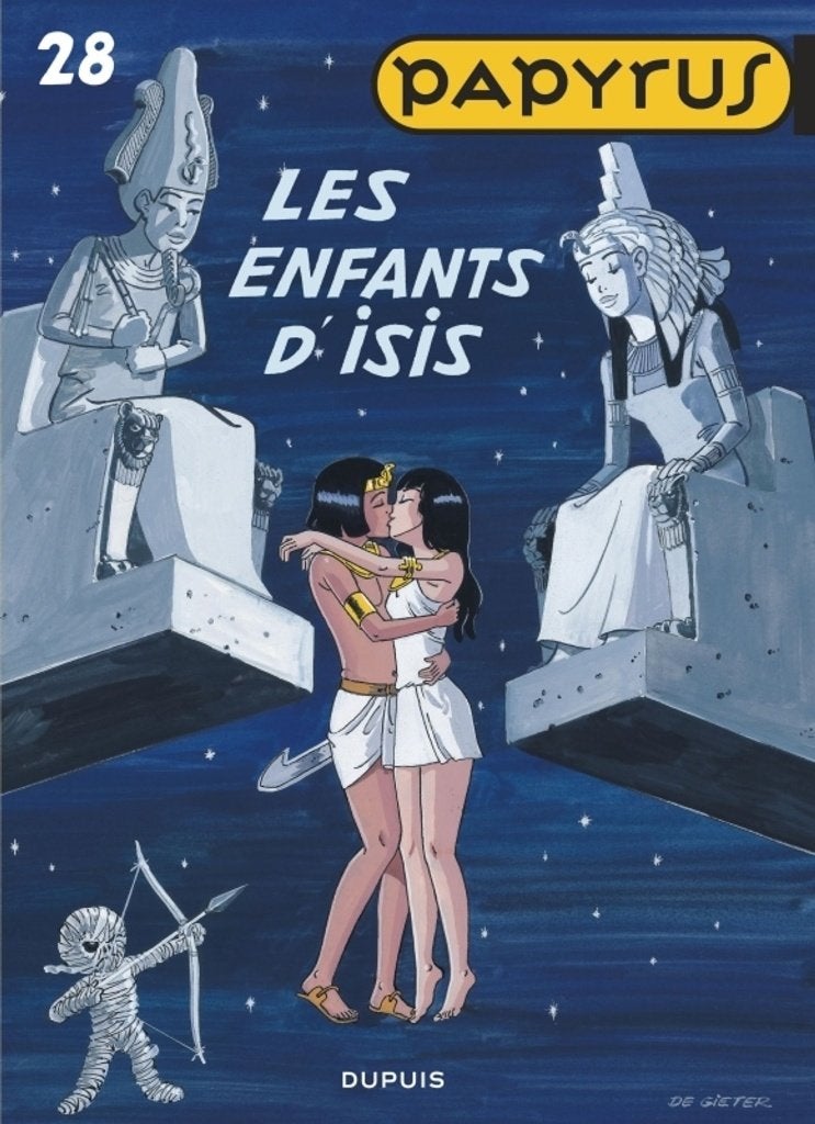 Papyrus: De kinderen van Isis (les enfants d' isis) H.C., Eén stripboek, Verzenden, Zo goed als nieuw