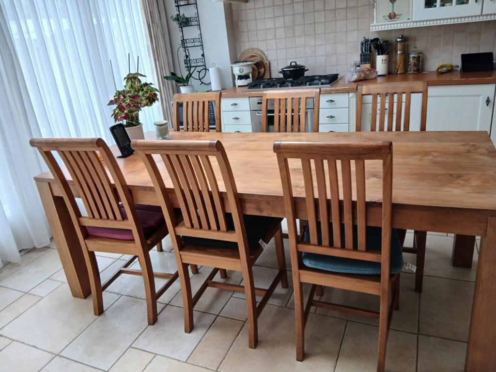 Teakhouten stoelen, Ophalen of Verzenden, Bruin
