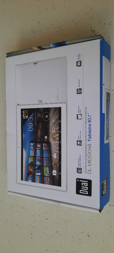 Dual DL-MIDS1048 android tablet NIEUW, verzegelde verpakking, 10 inch, Usb-aansluiting, DL-MIDS1048, Nieuw