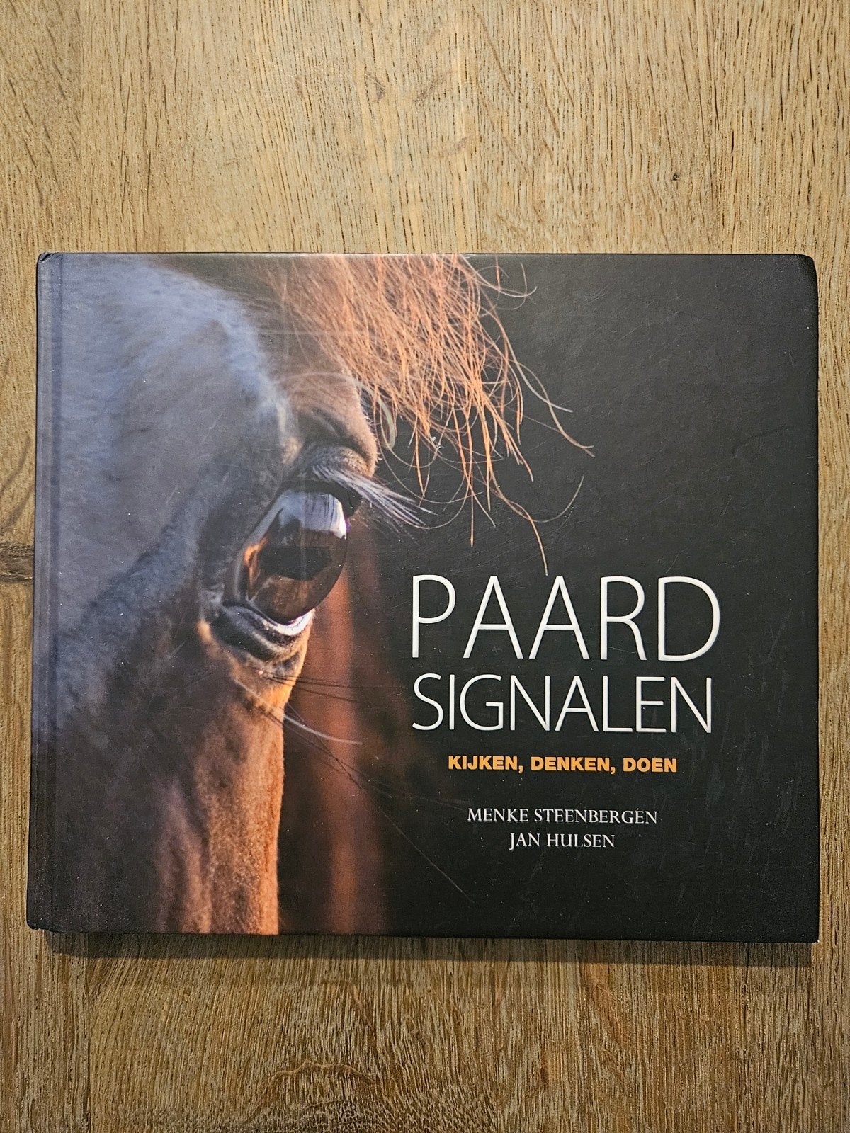 Paard Signalen - Menke Steenbergen, Ophalen of Verzenden, Zo goed als nieuw, Paarden of Pony's, Menke Steenbergen, Jan Hulsen