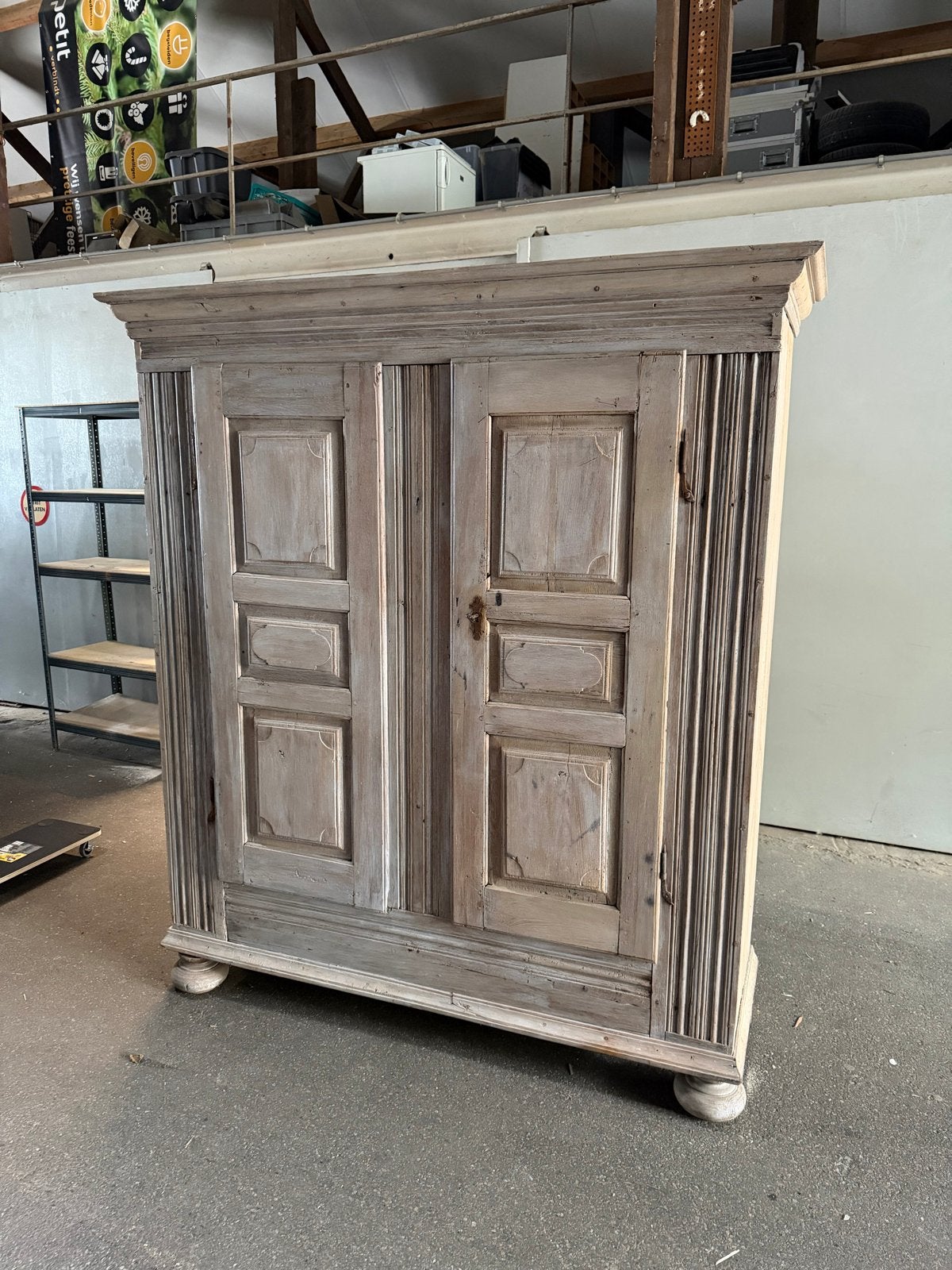 Mooie antieke houten kast, Antiek en Kunst, Ophalen