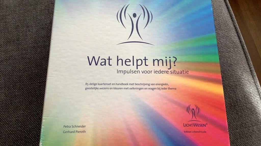 Wat helpt mij? Lichtwesen , petra schneider, Ophalen of Verzenden, Zo goed als nieuw, Tarot of Kaarten leggen, Overige typen