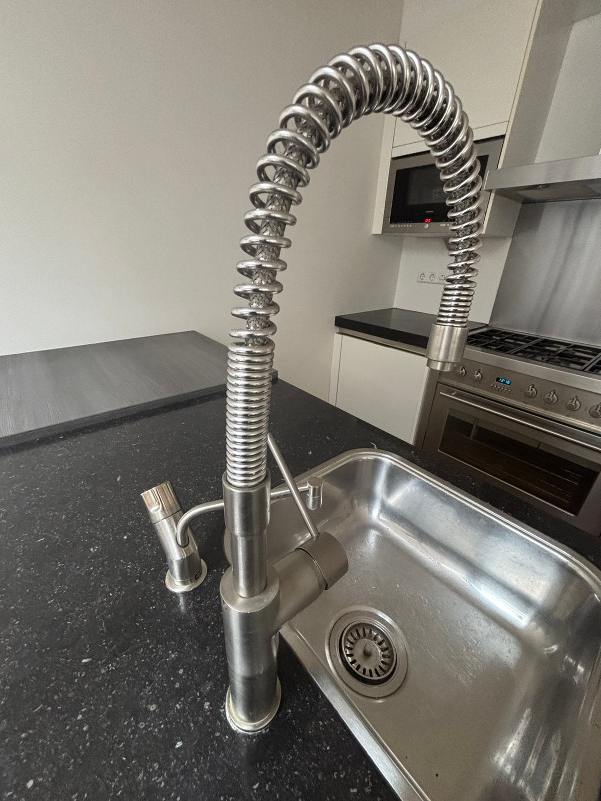 Quooker, Ophalen, Gebruikt