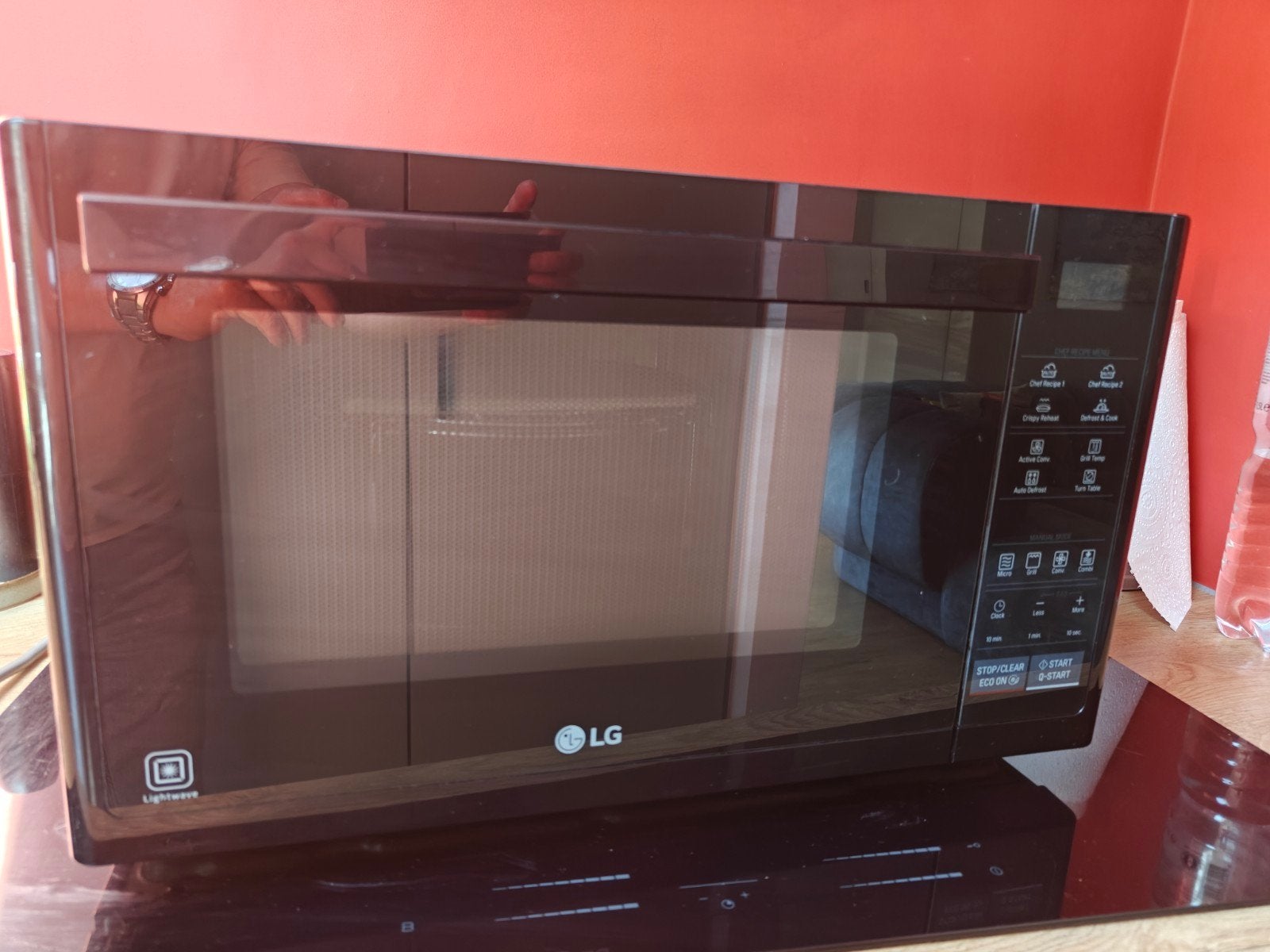 LG Lightwave Combimagnetron - Zo goed als nieuw, Ophalen