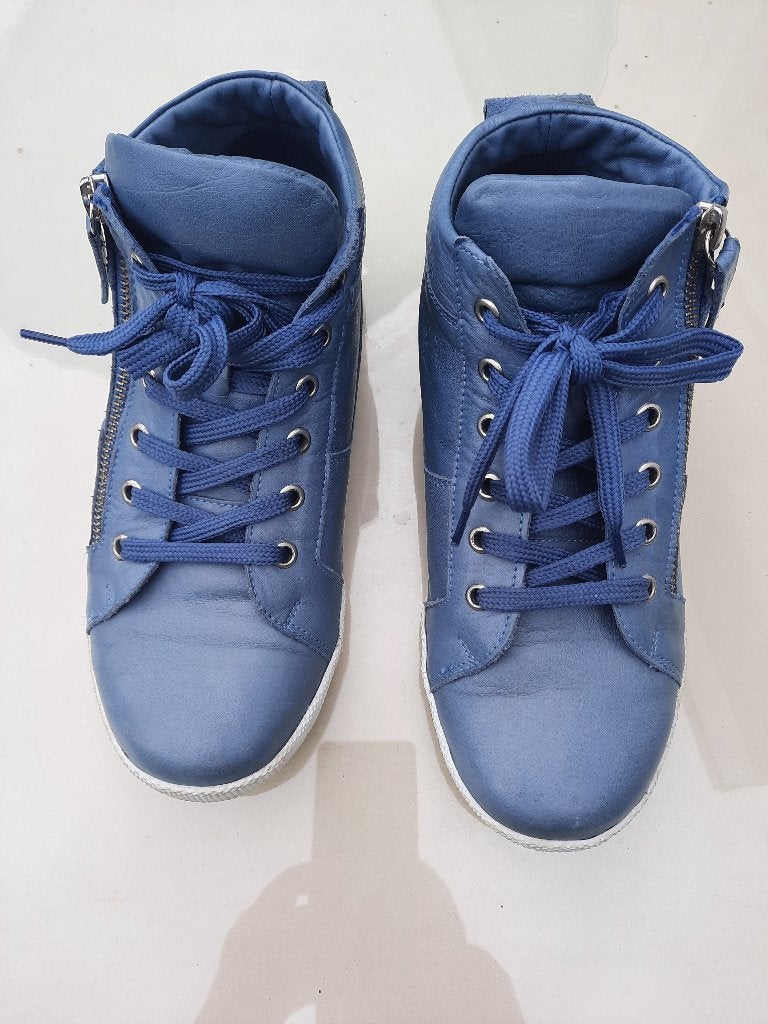 BLAUWE ANDREA CONTI  SNEAKERS, Blauw, Ophalen of Verzenden, Sneakers of Gympen, Andrea Conti