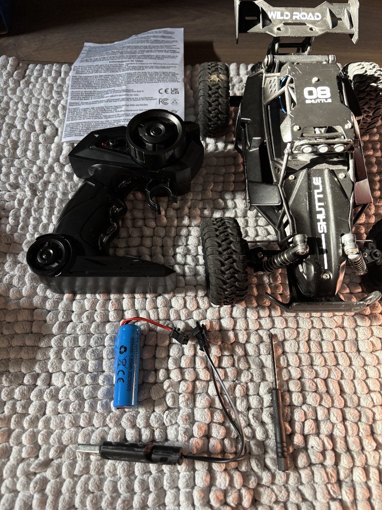Bestuurbare auto, Ophalen of Verzenden, Zo goed als nieuw, Schaal 1:16, Auto offroad