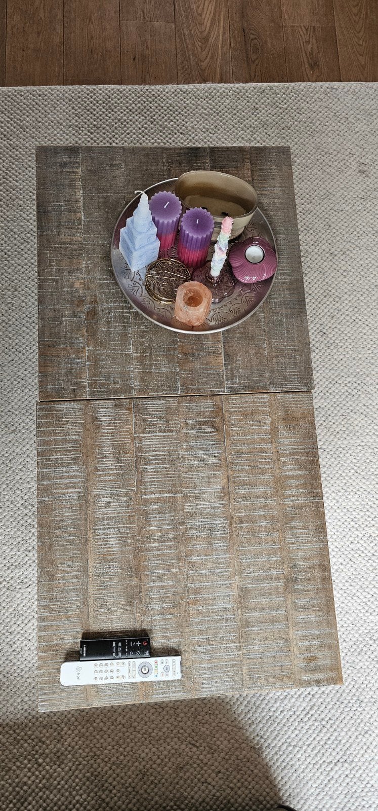 Salontafels Hoogte 45 cm, 60x60 cm, 50 tot 100 cm, Vierkant, Zo goed als nieuw, Modern