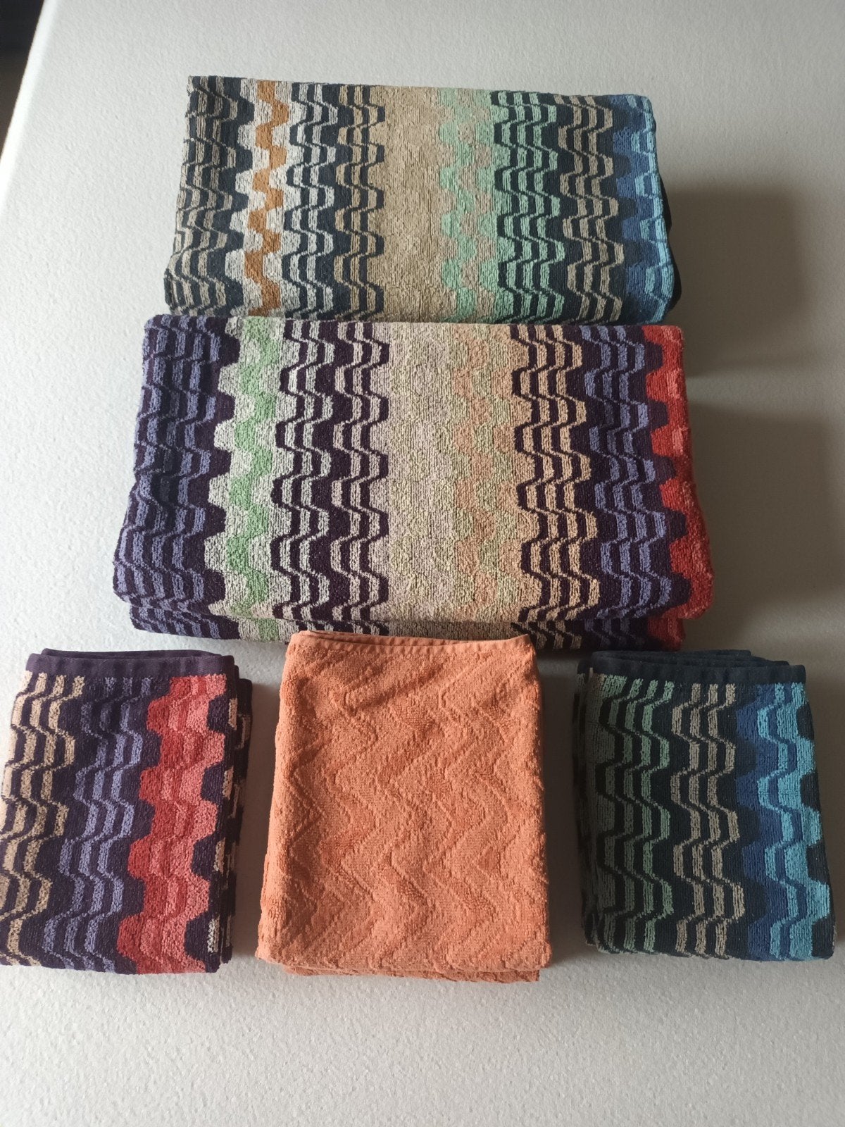 Missoni Home Badlakens en gastendoeken ongebruikt, Ophalen of Verzenden, Zo goed als nieuw