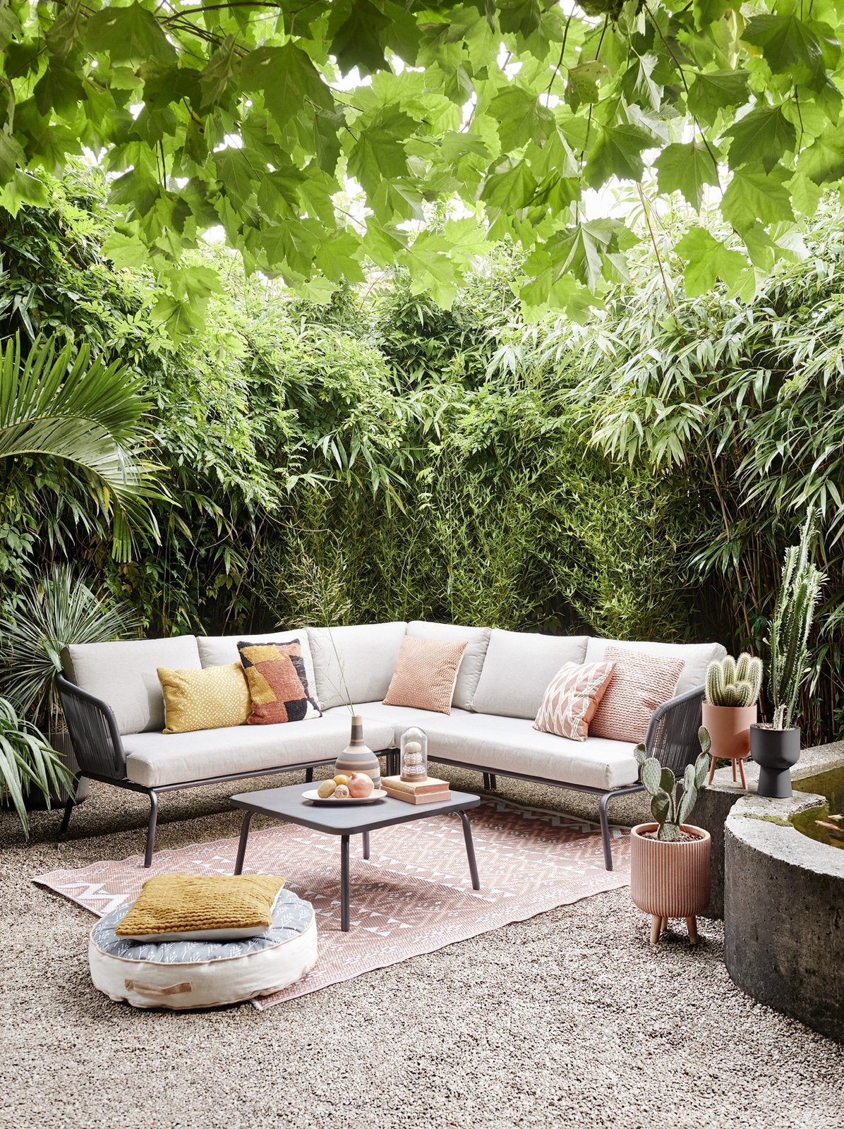 Loungeset, Tuin en Terras, Ophalen, Gebruikt