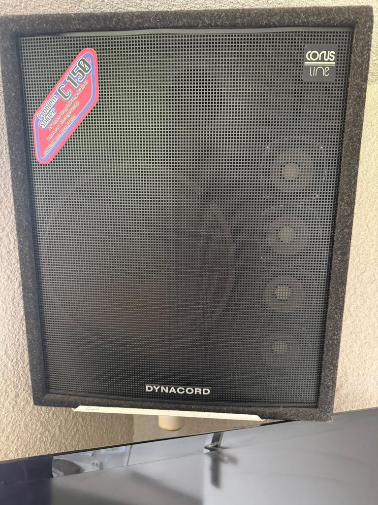 Dynacord corus line C150 incl. Dynacord P550 versterker, Ophalen, Zo goed als nieuw, 500 tot 1000 watt, Overige typen
