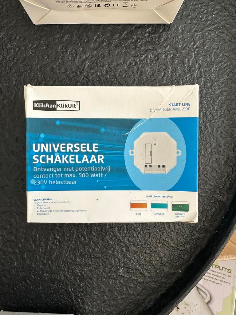 KlikAanKlikUit Universele Schakelaar AMU-500, Ophalen of Verzenden, Nieuw, Schakelaar