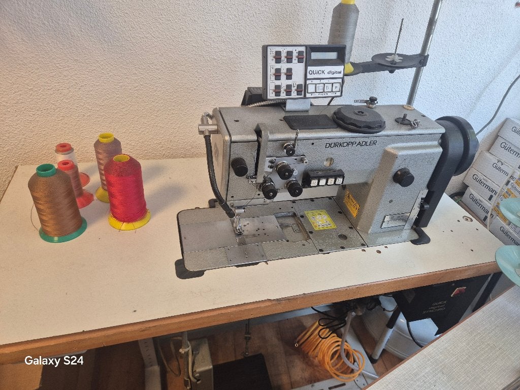 Leer machine volautomatische, Ophalen of Verzenden, Gebruikt, Naaimachine, Overige merken