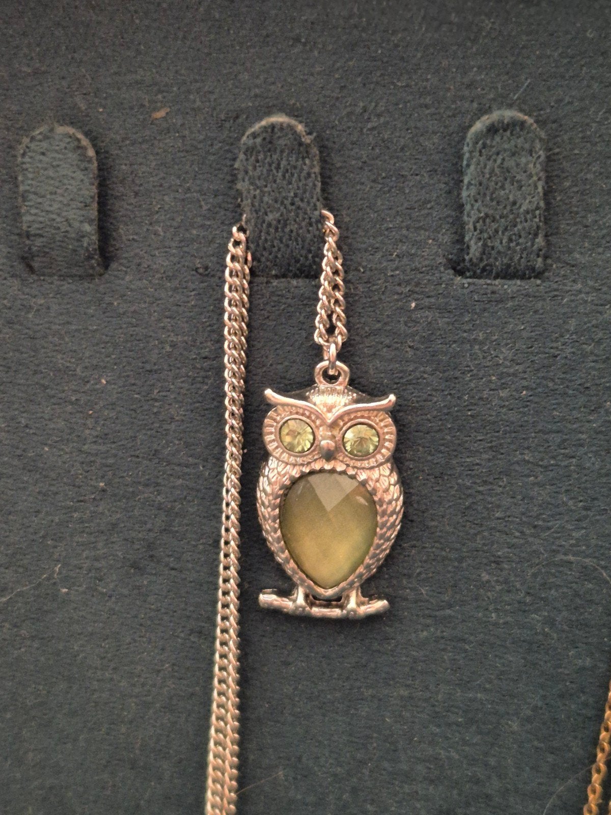 leuke uil ketting, Ophalen of Verzenden, Zo goed als nieuw, Zilver, Overige materialen