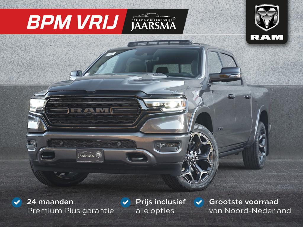 Dodge Ram 1500 5.7 V8 4x4 Crew Cab Limited Night |Digitaal C, 5654 cc, 402 pk, Leder, Bedrijf