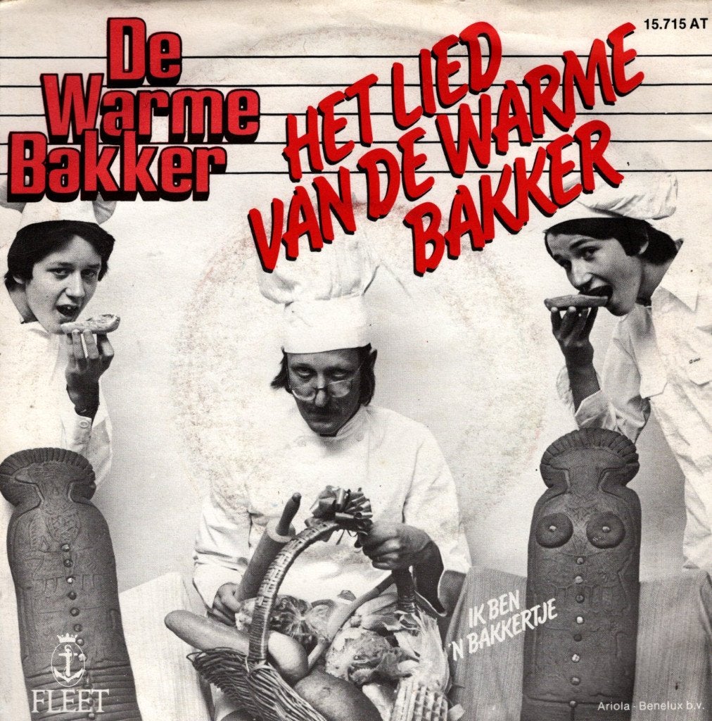 Johnny Blenco - Het lied van de warme bakker, 7 inch, Ophalen of Verzenden, Zo goed als nieuw, Fotohoes