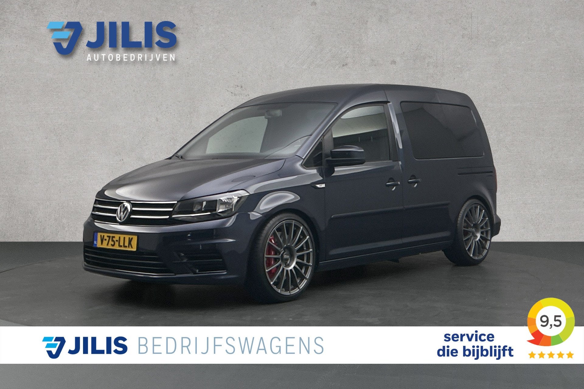 Volkswagen Caddy 1.2 TSI Benzine | Marge | Half lederen bekl, Auto's, Bestelauto's, 86 pk, Gebruikt, 4 cilinders, Leder en Stof