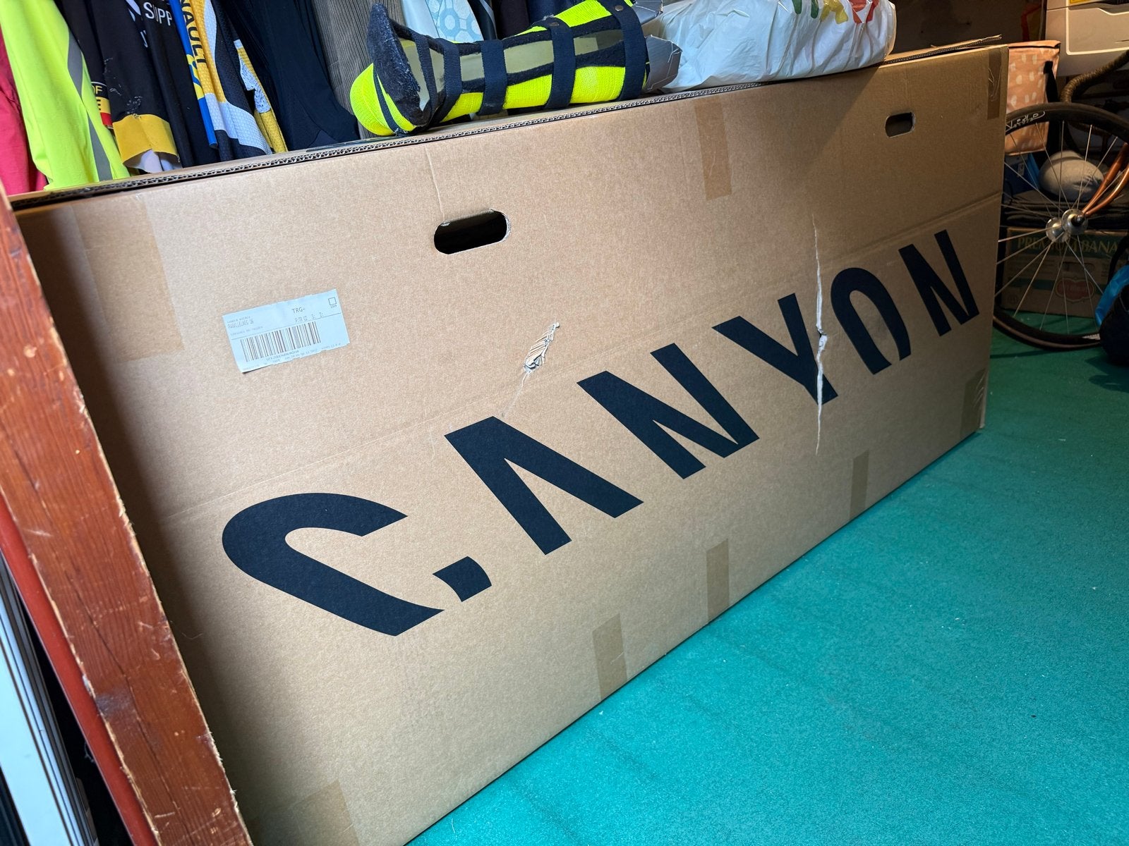 GRATIS: Canyon fietsdoos voor transport of opslag, Ophalen, Gebruikt, Overige typen, 20 tot 40 kg