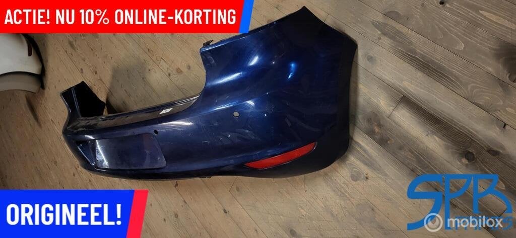 VW GOLF 6 VI LD5Q ACHTERBUMPER 4x PDC 5K6807421 BUMPER KRAS, Auto-onderdelen, Gebruikt, Volkswagen, Ophalen of Verzenden, Volkswagen