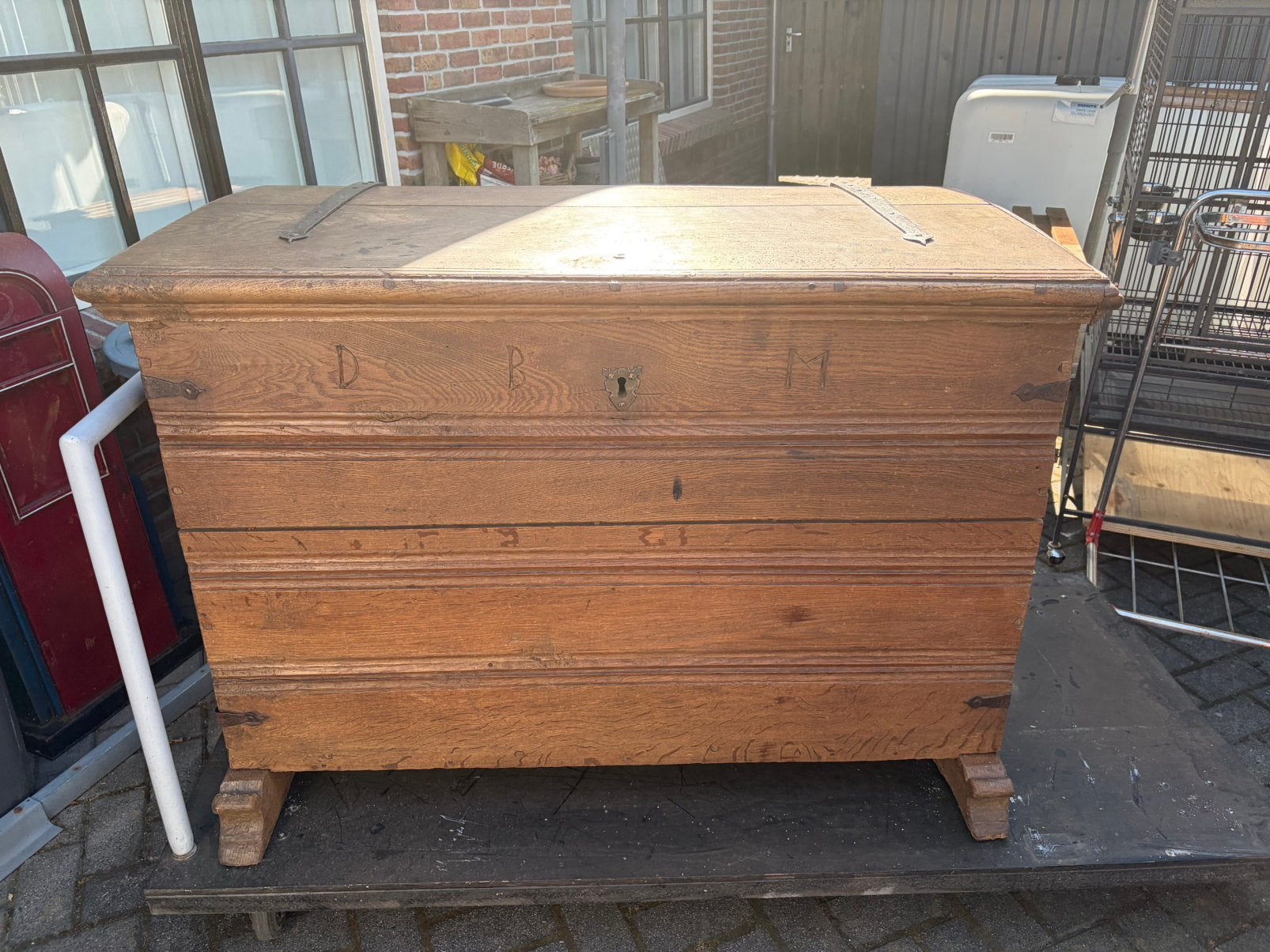 Dekenkist, Tuin en Terras, Ophalen, Gebruikt, Hout, Overige typen