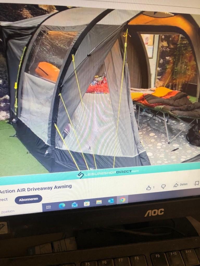 Dometic Kampa Action AIR Bustent wegrijtent, Ophalen, Zo goed als nieuw