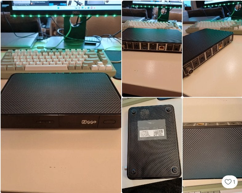 Ziggo Mediabox, Ophalen of Verzenden, Zo goed als nieuw, Decoder