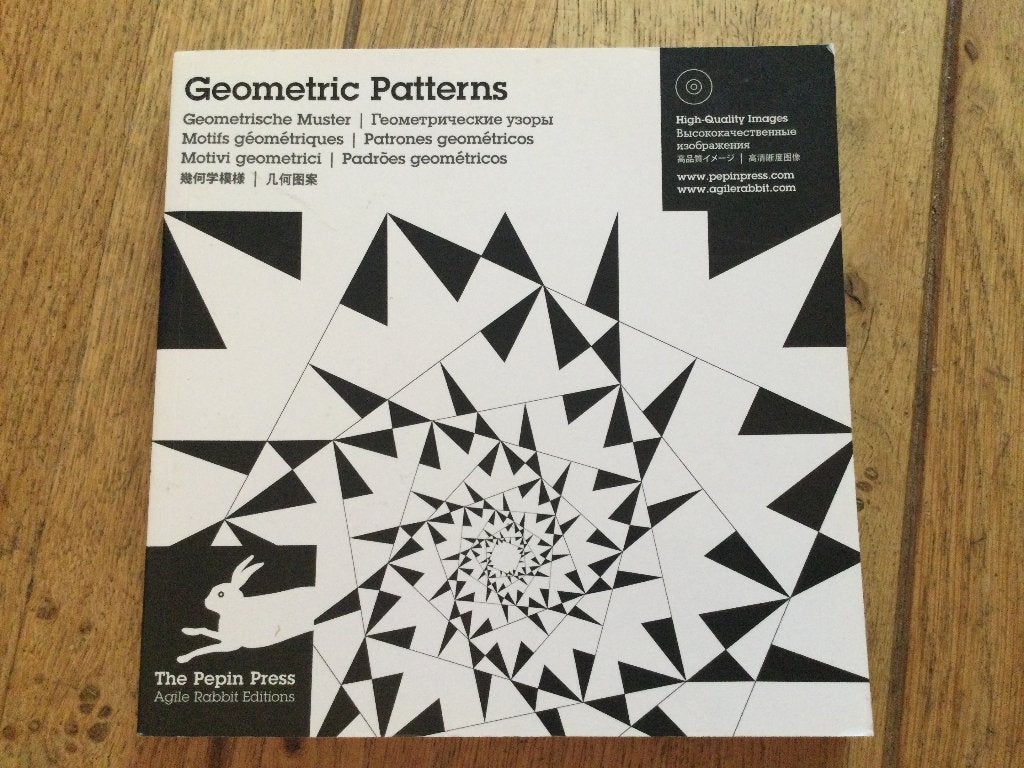 Geometric patterns, Boeken, Ophalen of Verzenden, Zo goed als nieuw, Grafische vormgeving