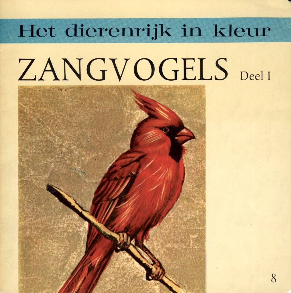 Het dierenrijk in kleur nr. 8 - Zangvogels deel 1, Ophalen of Verzenden, Gelezen, Vogels, J.C. van der Steen