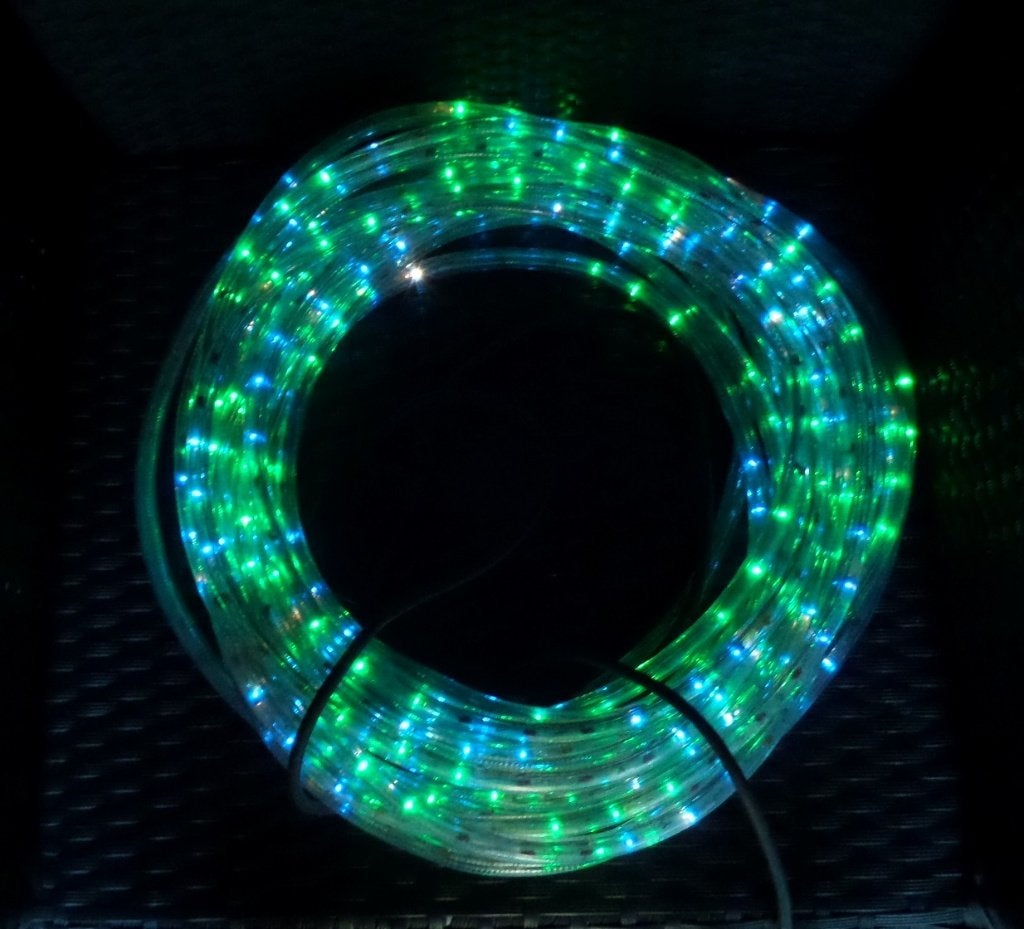 18 meter lichtslang, Ophalen, Zo goed als nieuw, Licht, Kleur