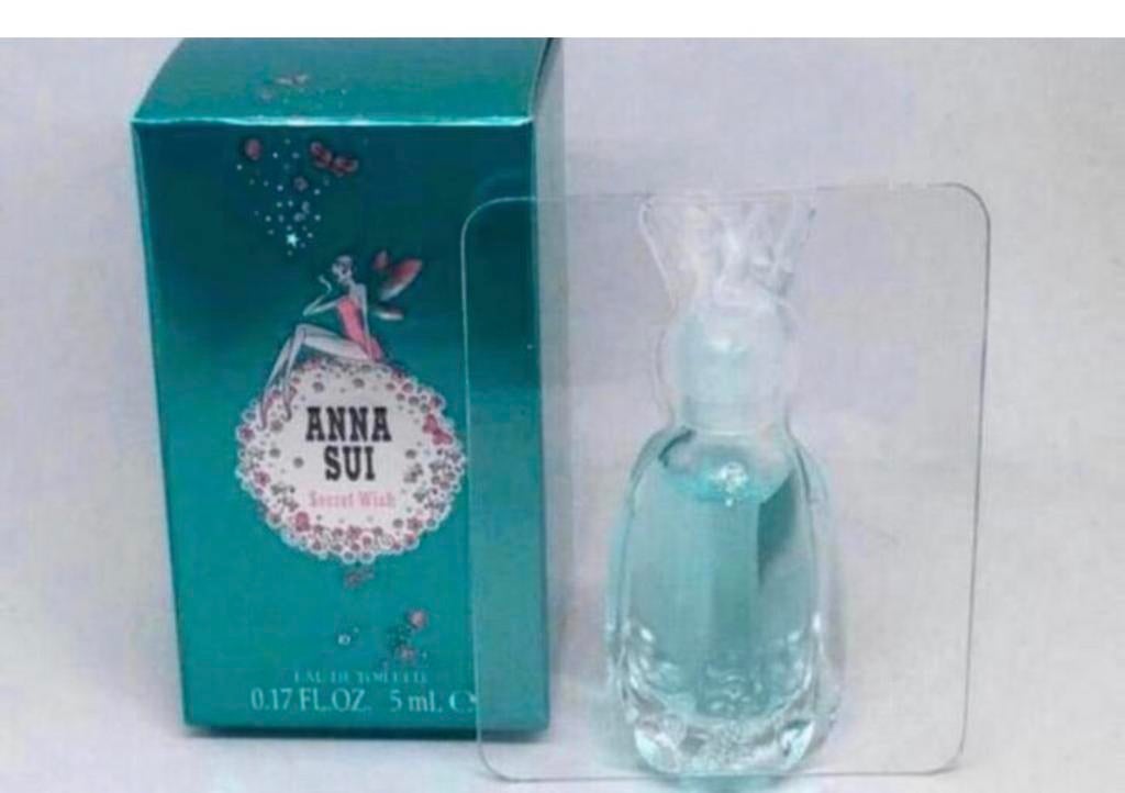 Miniatuur Secret Wish van Anna Sui 5 ml eau de toilette, Verzenden, Nieuw, Miniatuur, Gevuld