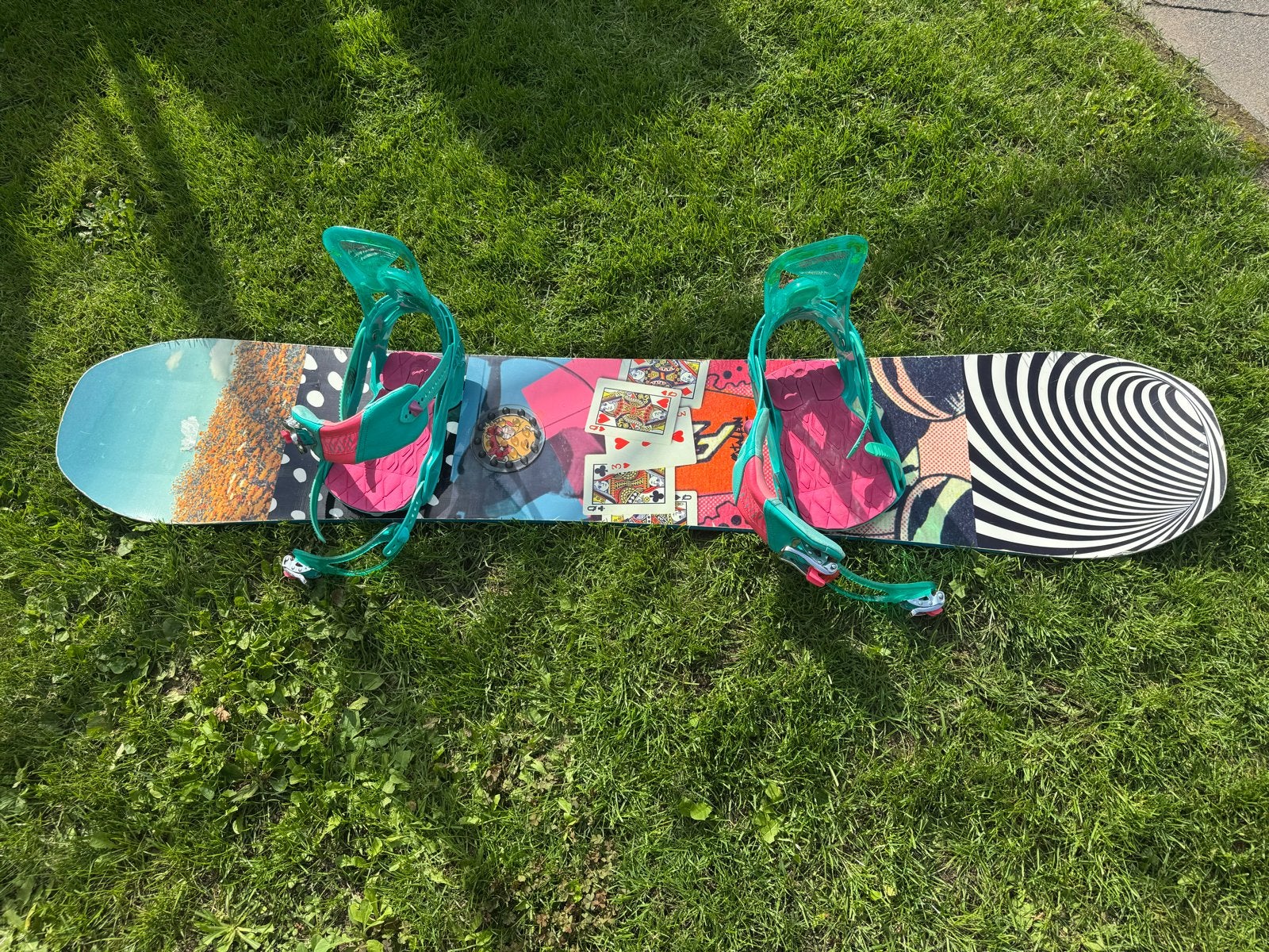 Bataleon Distortia Snowboard 149cm met Flow bindingen, Ophalen of Verzenden, Gebruikt, Board