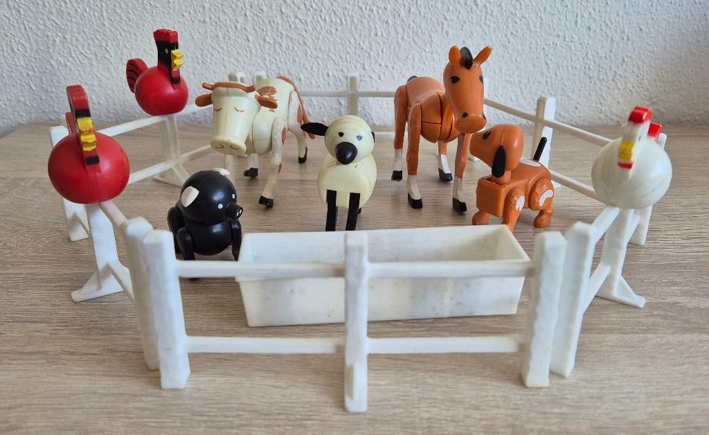 Vintage Fisher Price Farm jaren 80, Ophalen of Verzenden, Gebruikt, Speelset