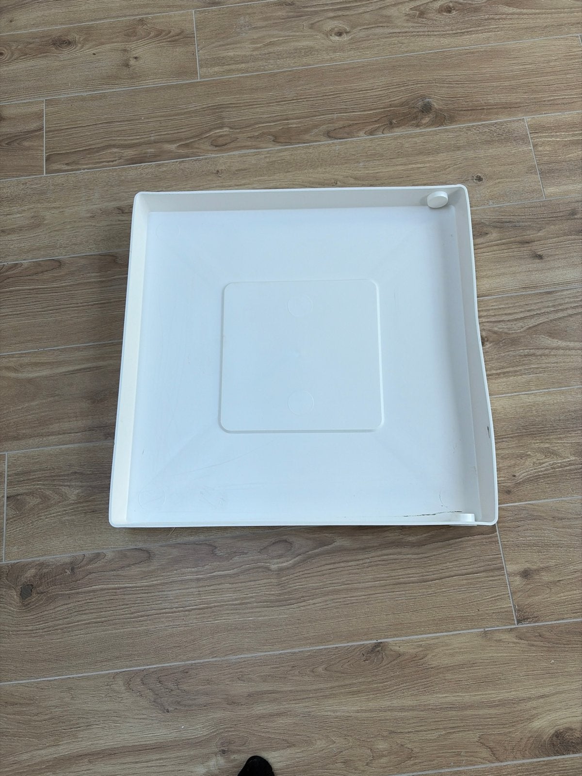 Wasmachine lekbak - Anti-tril & krasbestendig, Minder dan 4 kg, Ophalen of Verzenden, Gebruikt, Minder dan 85 cm