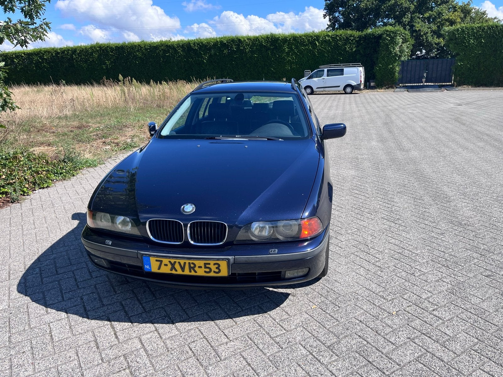 BMW 5-Serie 2.5 I 523 Touring AUT 1999 Blauw met LPG, Auto's, Automaat, Achterwielaandrijving, Zwart, 2494 cc
