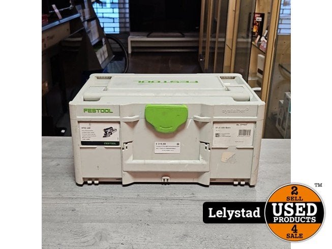 Festool DTSC400 Schuurmachine Incl: 2 Accu & Oplaadstation
