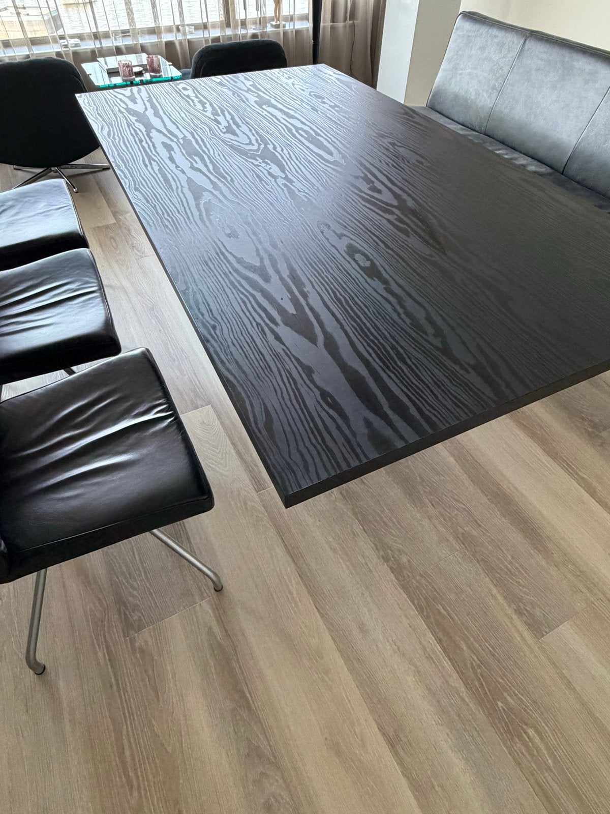 Prachtig tafelblad 200x110 cm - Zonder poot, Ophalen, Gebruikt, 100 tot 150 cm, 200 cm of meer