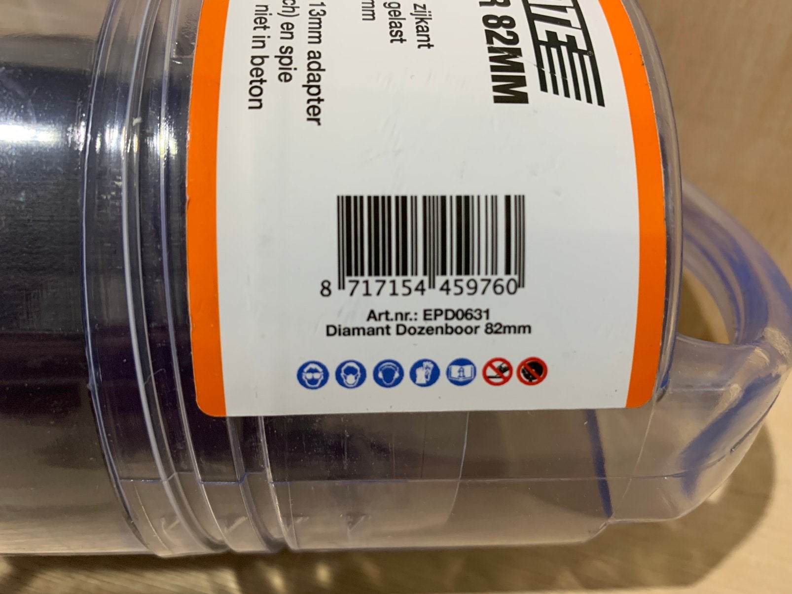 Diamant dozenboor 82 mm - PERFECTMATE - EPD0631., Nieuw, Ophalen of Verzenden, PERFECTMATE, PERFECTMATE