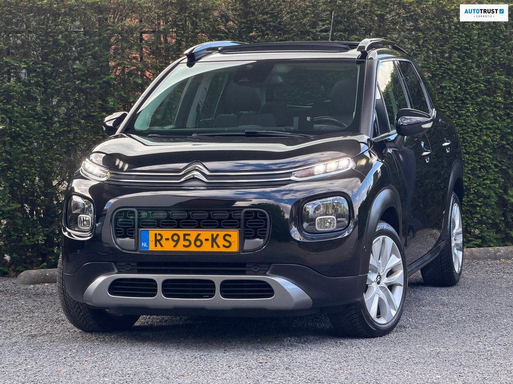 Citroen C3 Aircross 1.2 110 PK S&S Shine | FULL OPTIONS!, Auto's, 840 kg, Gebruikt, Zwart, Leder