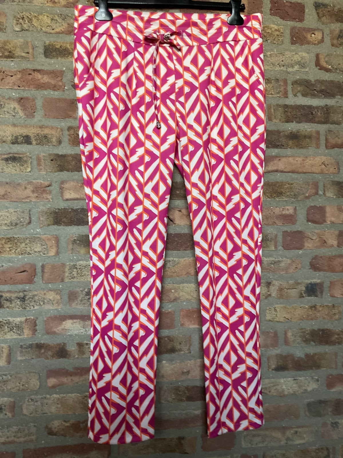 Pescara! Als nieuwe super leuke travelstof broek, zomers 44, Overige kleuren, Maat 42/44 (L), Ophalen of Verzenden, Zo goed als nieuw