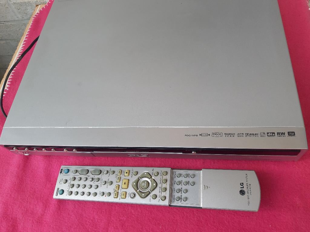 LG RH7500 | DVD / Harddisk Recorder (80 GB), Ophalen, Gebruikt, Met harddisk, Dvd-recorder