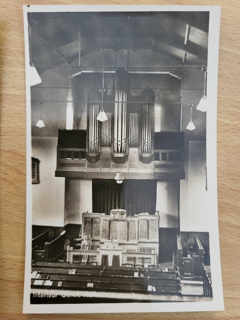 ansicht OUDEWATER Kerk Orgel, Ophalen, Voor 1920, Utrecht