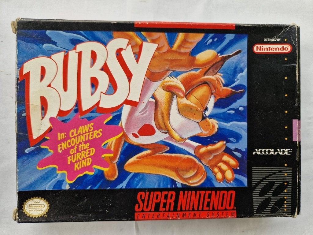 BUBSY ntsc, Spelcomputers en Games, Gebruikt, 1 speler, Racen en Vliegen, Ophalen of Verzenden