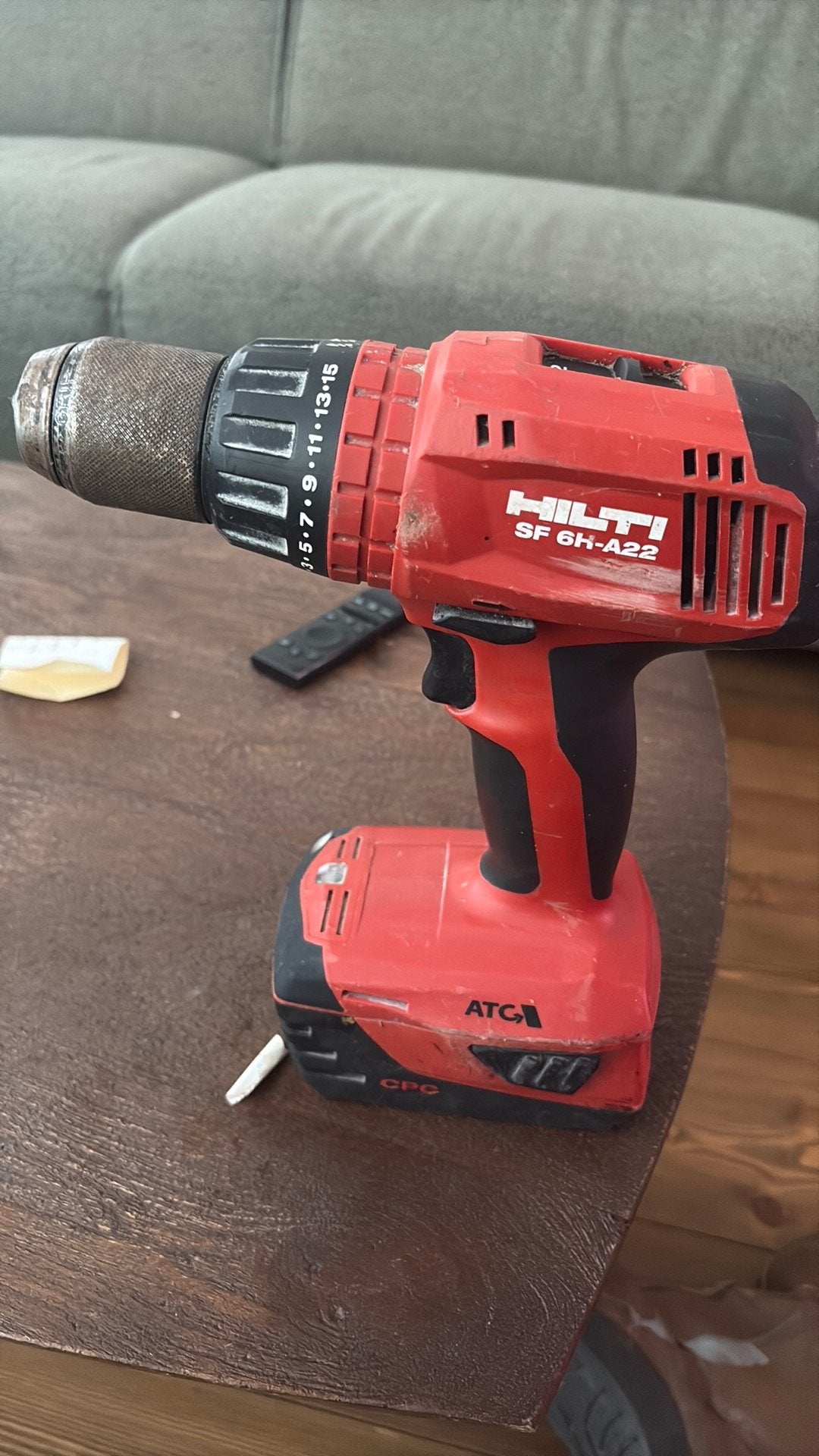 Hilti SF 6H-A22 met b22 5.2 accu, Ophalen of Verzenden, Gebruikt, Boor- en Schroefmachine, Variabele snelheid